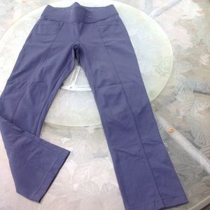 Athleta metro pocketed navy blue yoga pants size xs
